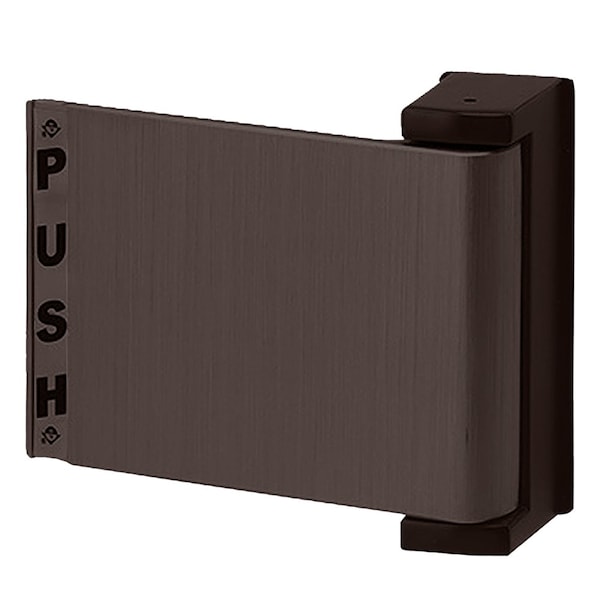 Flat Deadlatch Paddle, Push to Left, For 2-1/4 In. to 2-1/2 In. Thick Door, RHR or Exterior of LH,